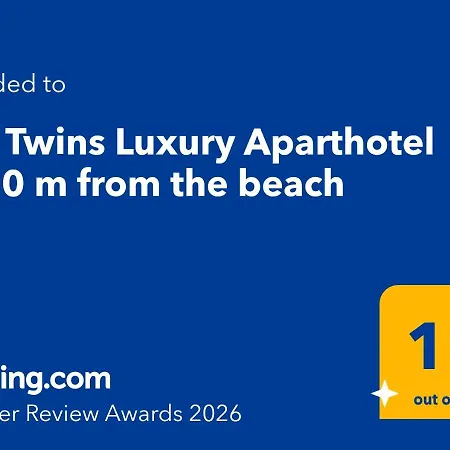 Sea Twins Luxury - 150 M From The Apart Otel