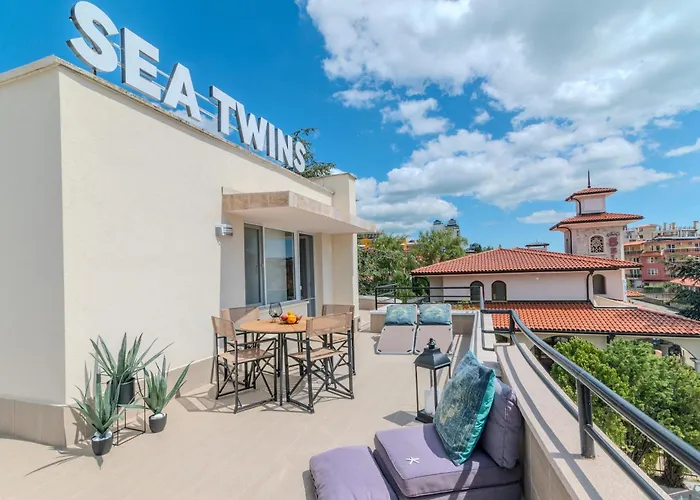 Apart Otel Sea Twins Luxury - 150 M From The Sunny Beach